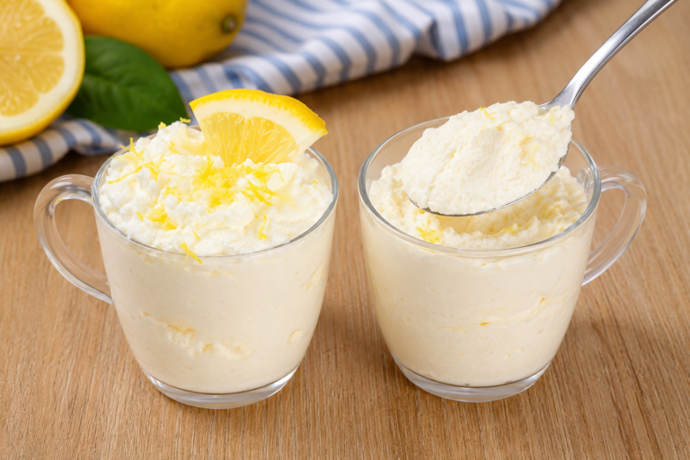 Crema fredda al limone senza uova: il dessert fresco e goloso perfetto per l’estate