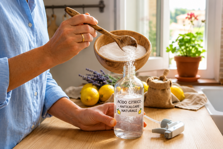 Acido citrico in estate: 10 usi intelligenti contro calcare, cattivi odori e residui d’acqua