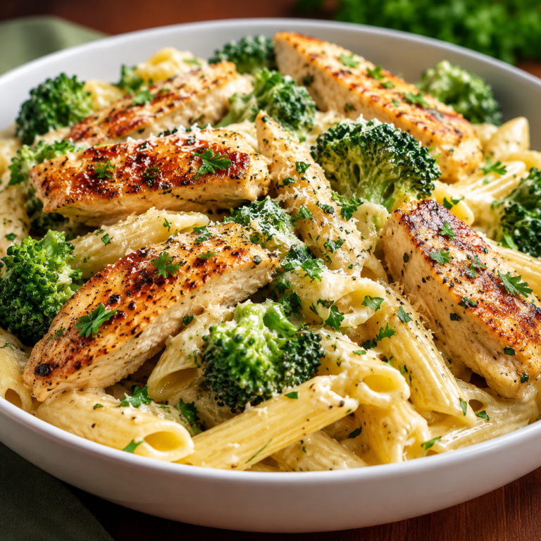 Penne cremose con pollo e aglio: la ricetta facile che conquista tutti in soli 35 minuti
